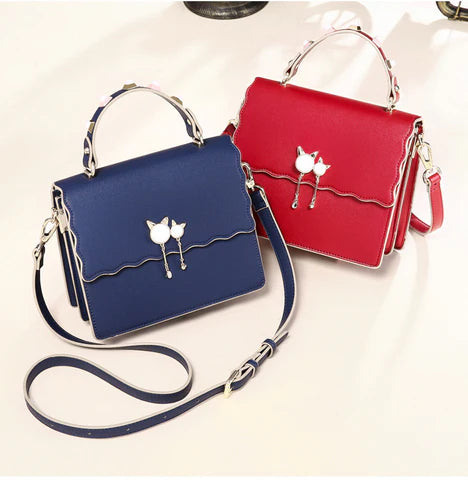 Genuine Leather Handbags Portable Fashion Simple Trendy All-match Handbag