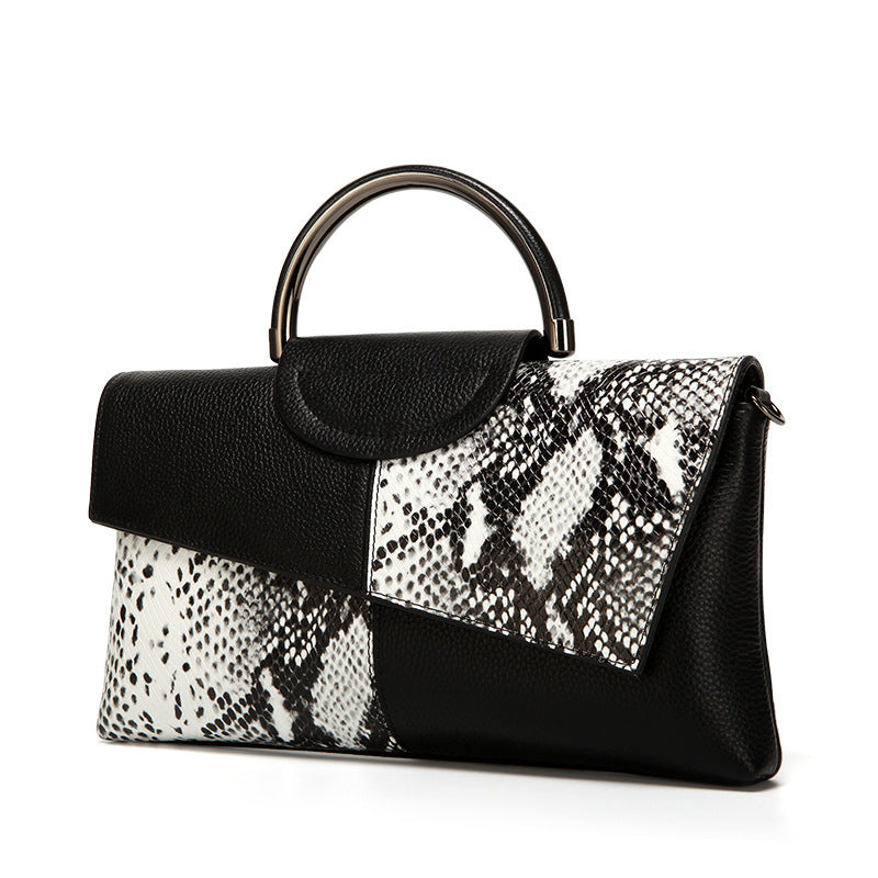 Evening Clutch Large Capacity Banquet Crocodile Pattern 's Fashion Temperament