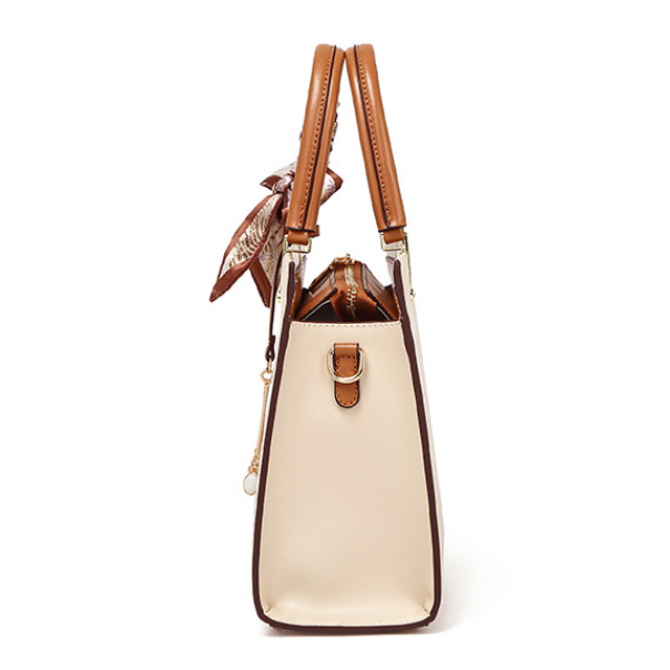 Spring Elegant Graceful Mother Chinese Embroidery Large Capacity Office Handbag