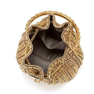 Dinner Refined Rhinestone Chain Simple Fully Jewelled Bucket Bags
