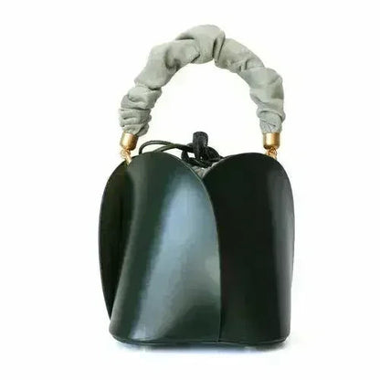 Flower Bucket Style Handbag For Daily Occasion