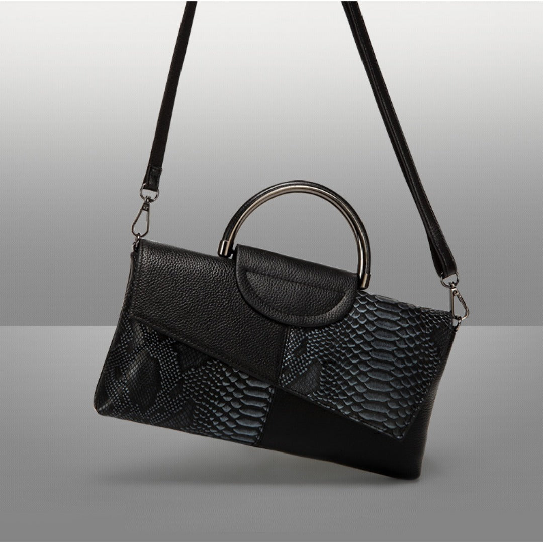 Evening Clutch Large Capacity Banquet Crocodile Pattern 's Fashion Temperament
