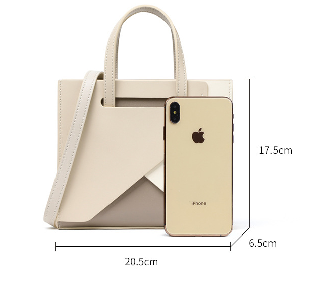 Geunine Leather Large Capacity Simple Handbag