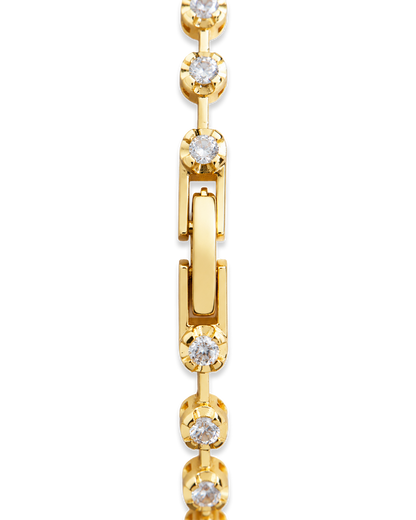 Liesbeth Emerald Accent Tennis Bracelet