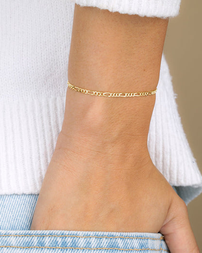 Anne Dainty Figaro Chain Bracelet