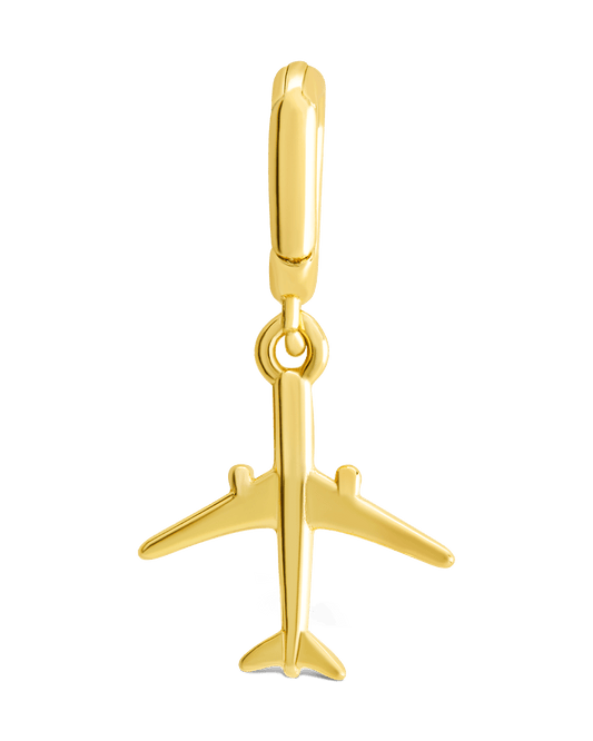 Sterling Silver Airplane Charm