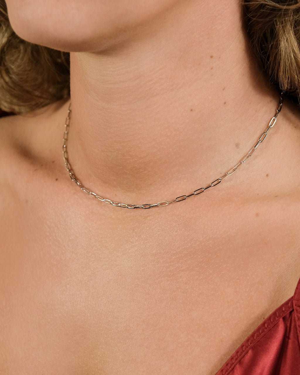 Paperclip Chain Necklace