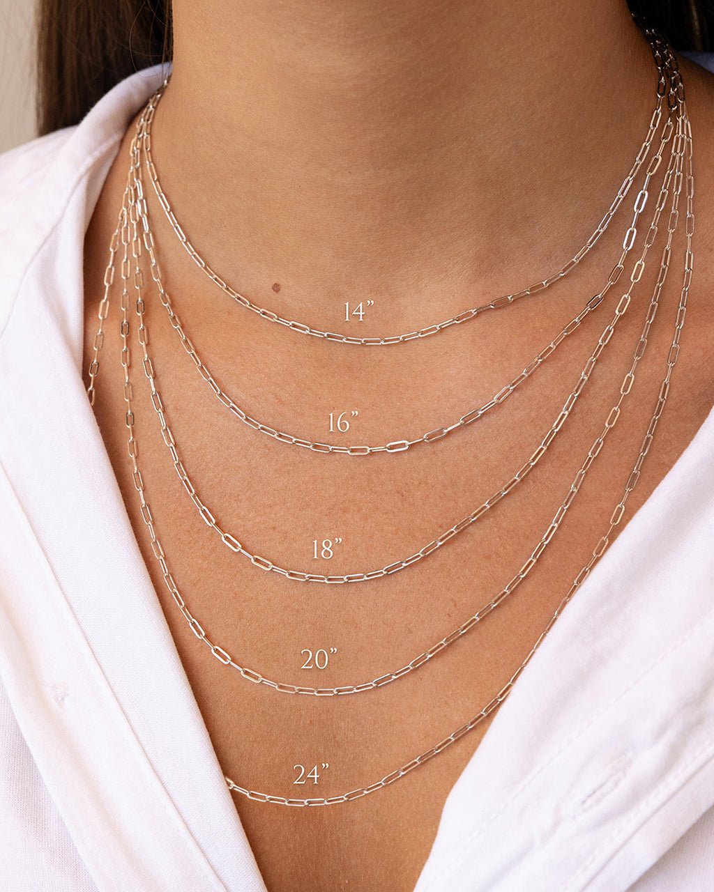 Paperclip Chain Necklace
