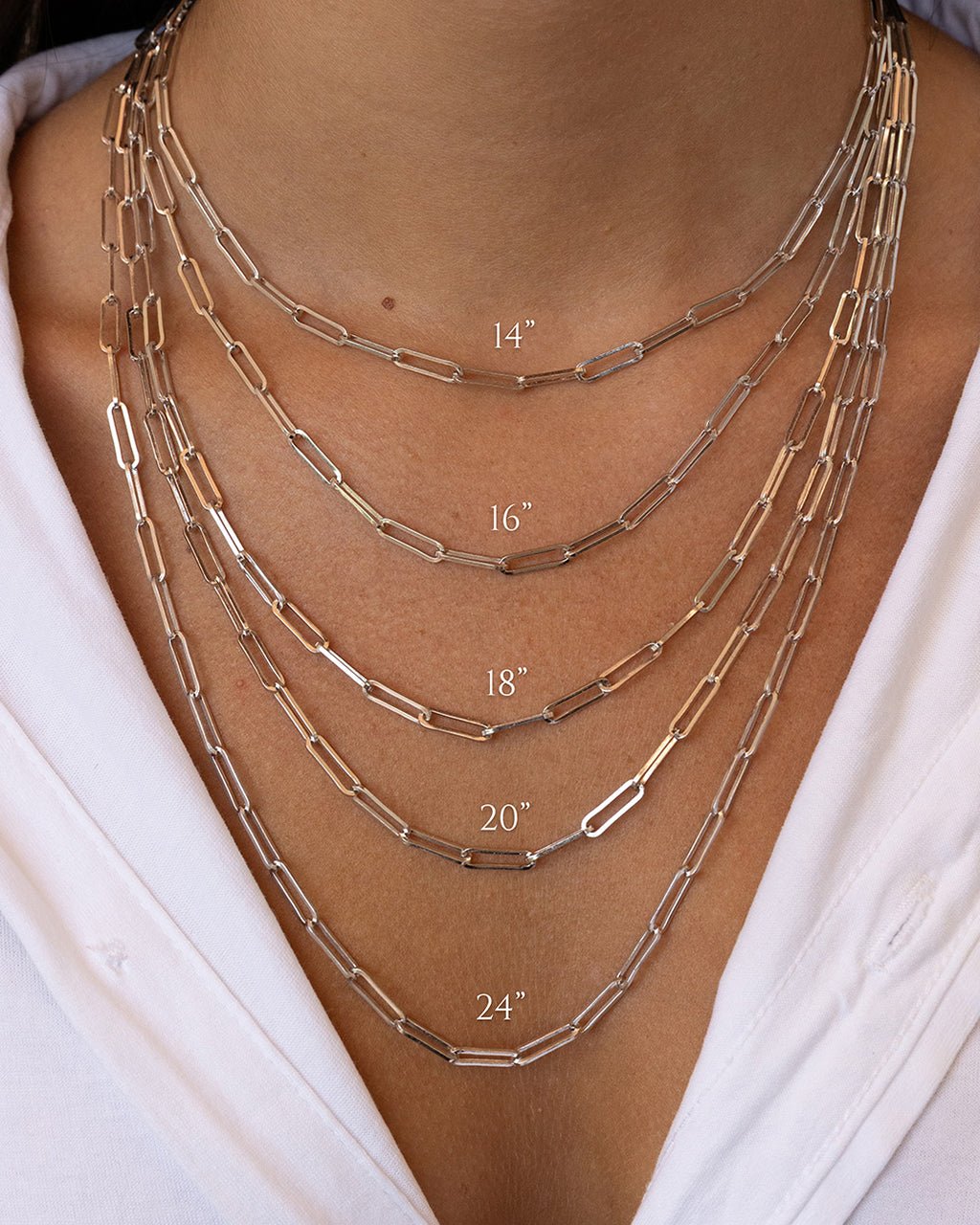 Paperclip Chain Necklace
