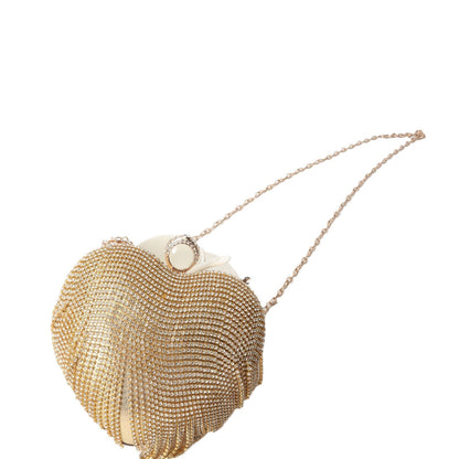 Fringed Rhinestone Handbag
