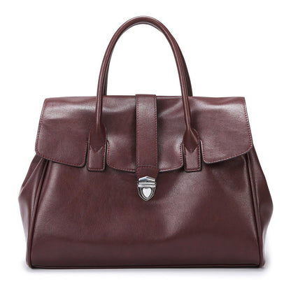 Autumn Winter Skeleton Skin High Sense Large Capacity Office Stylish Handbag