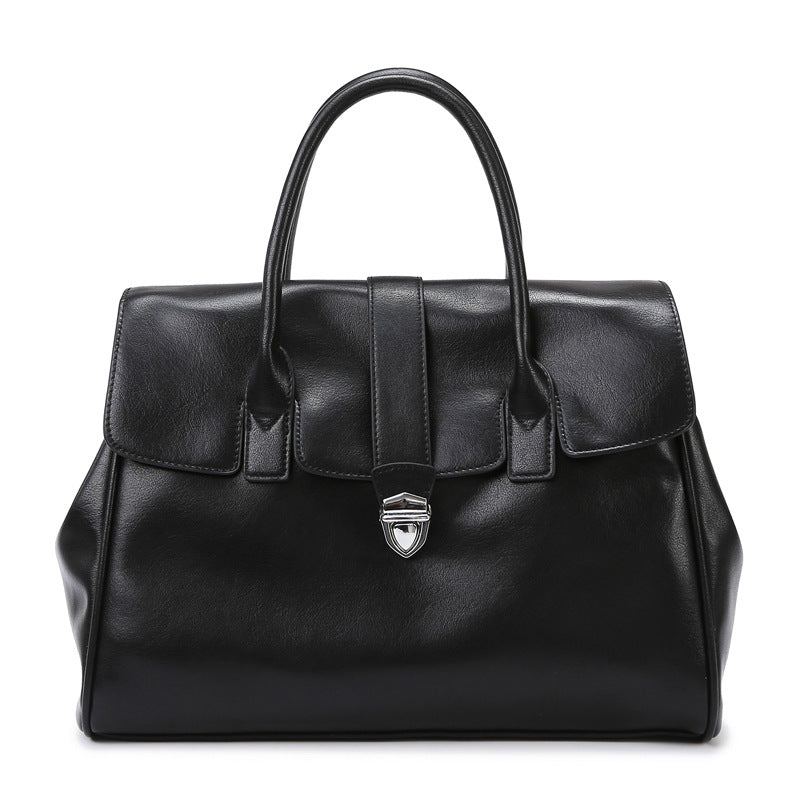 Autumn Winter Skeleton Skin High Sense Large Capacity Office Stylish Handbag