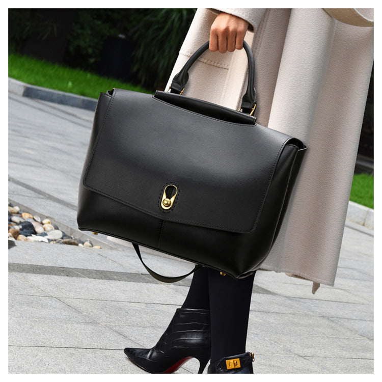 Office Handheld Large Capacity Handbag
