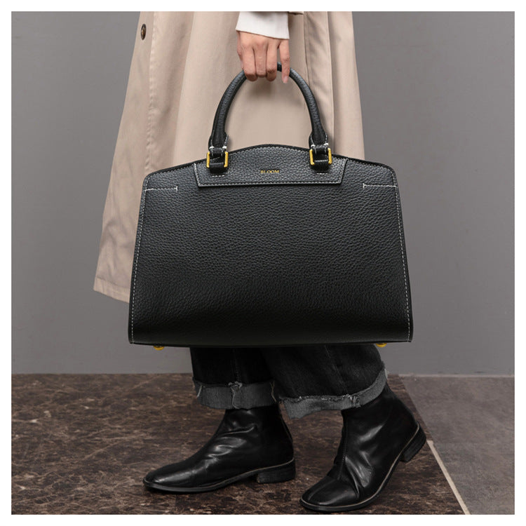 Simple Stylish Large Capacity Office Handbag