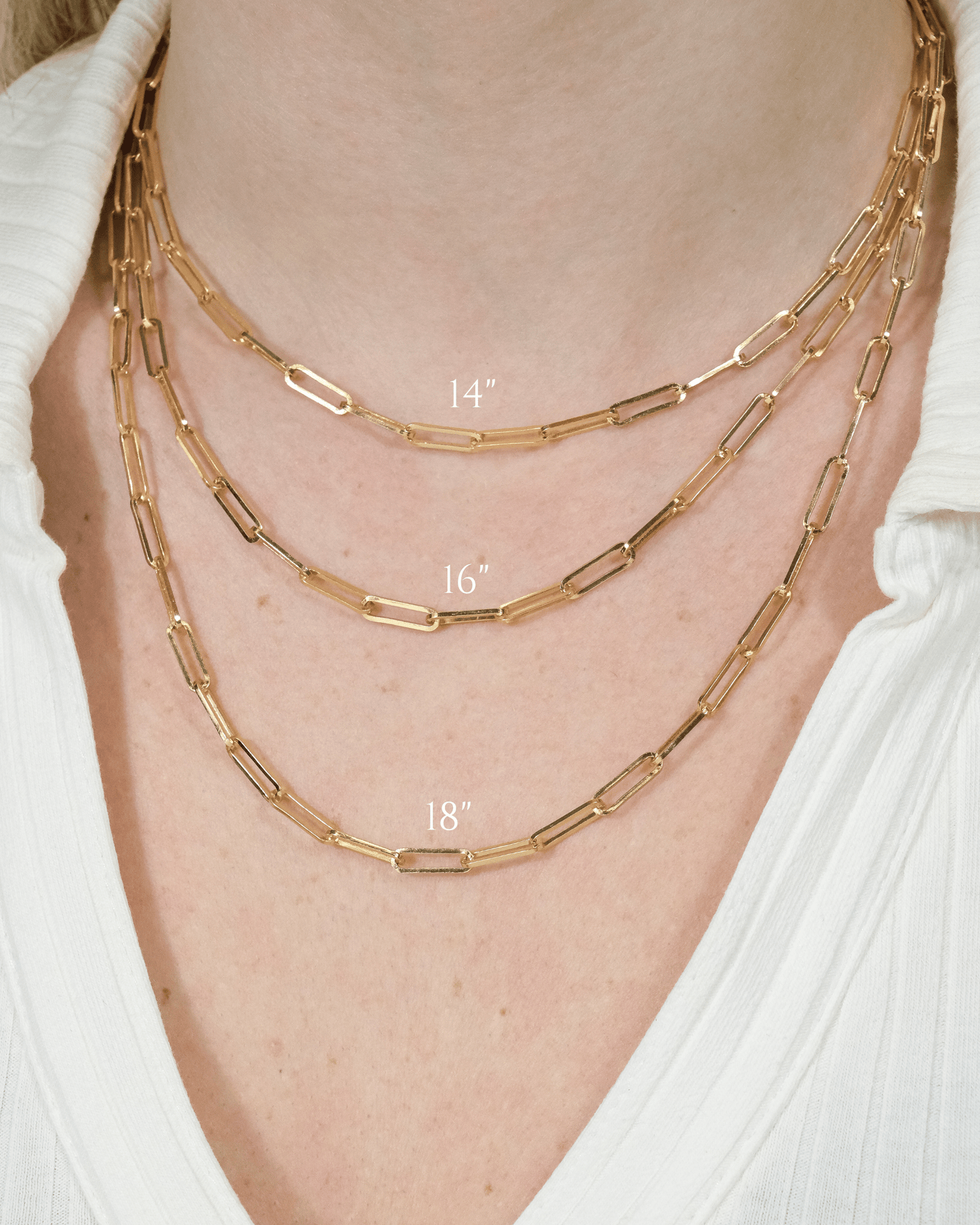 Paperclip Chain Necklace