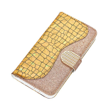 Glitter Leather Case Cover For iPhone