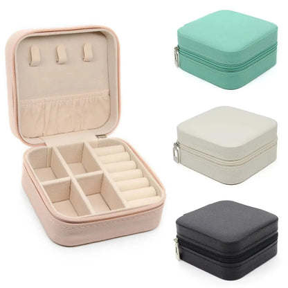 Mini Jewelry Storage Box - Portable Travel Storage Case