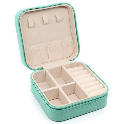 Mini Jewelry Storage Box - Portable Travel Storage Case