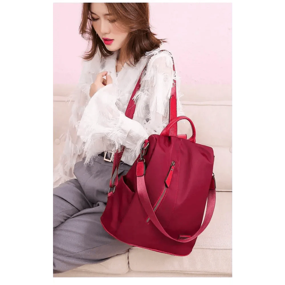 Amaznig Anti-theft Backpack In Waterproof Fabric