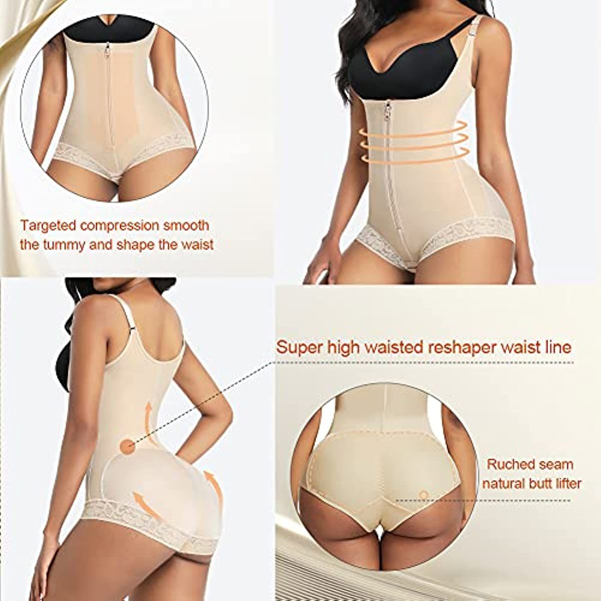Shapewear for Women - Slimmer Tummy Control Body Shaper