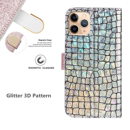 Glitter Leather Case Cover For iPhone