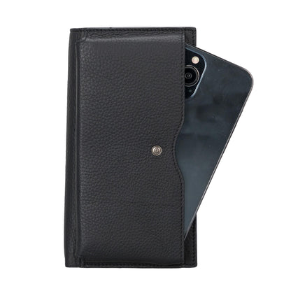 Riverton Women's Leather Wallet with Cell Phone Section