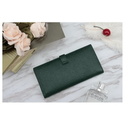 Genuine Leather Clutch Phone Bag Wallet