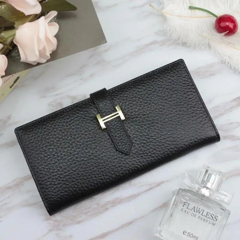 Genuine Leather Clutch Phone Bag Wallet