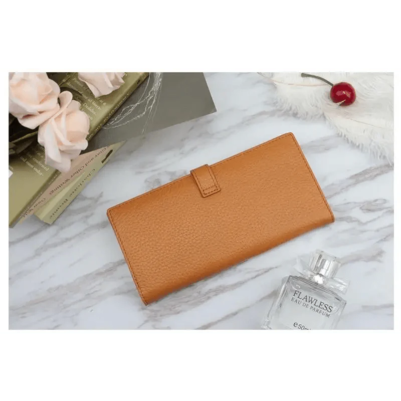 Genuine Leather Clutch Phone Bag Wallet