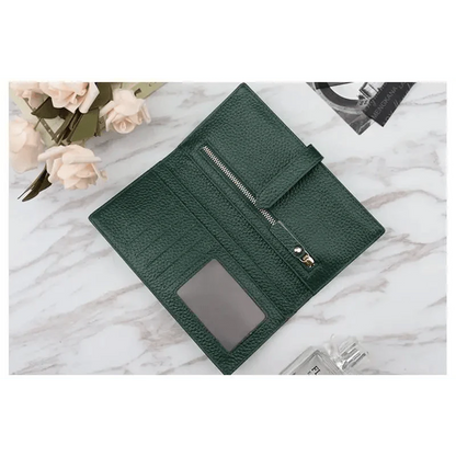 Genuine Leather Clutch Phone Bag Wallet