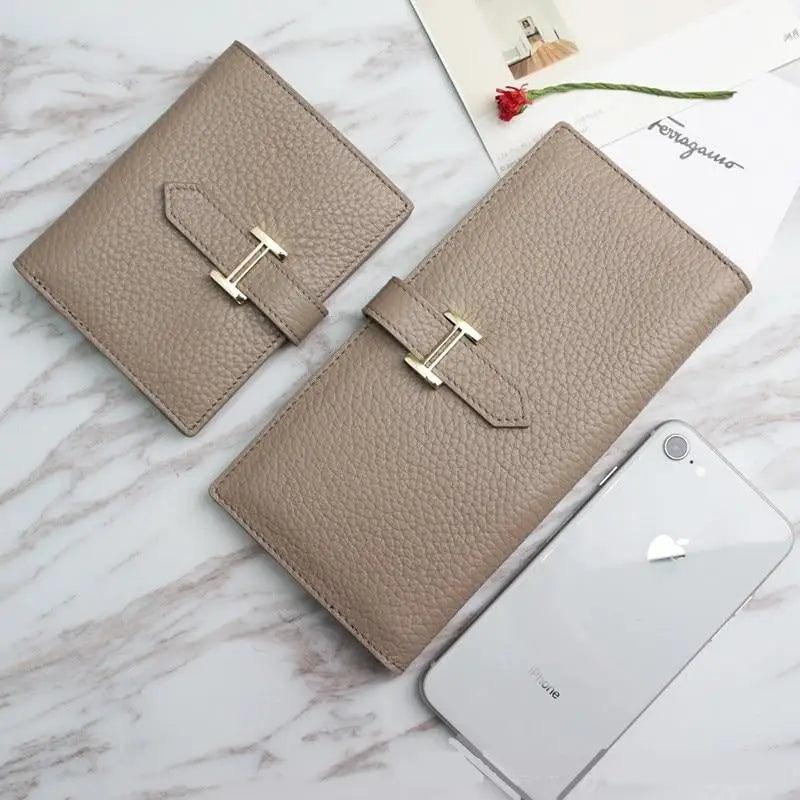Genuine Leather Clutch Phone Bag Wallet