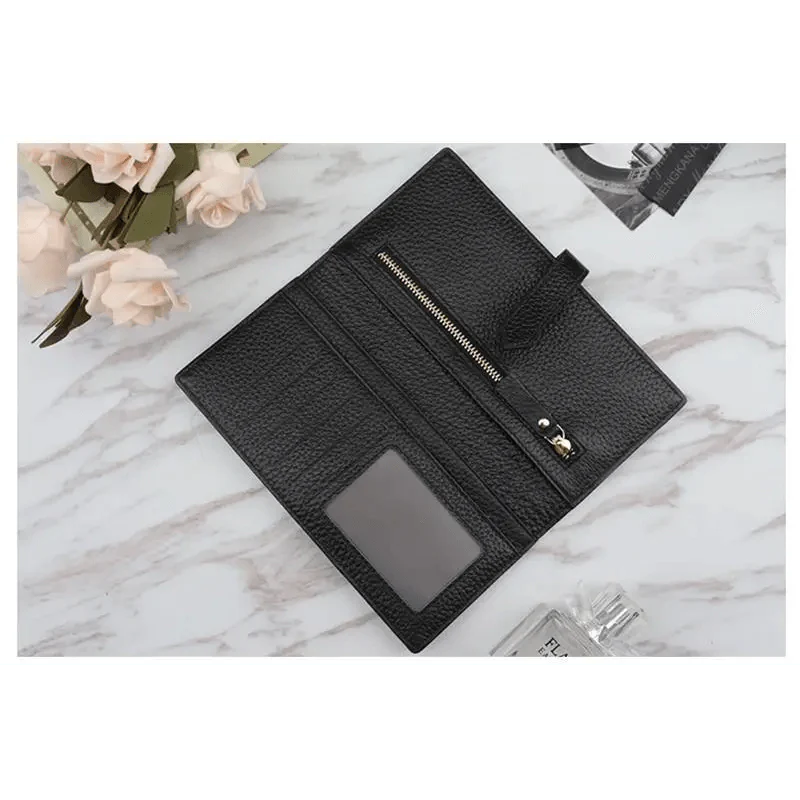 Genuine Leather Clutch Phone Bag Wallet
