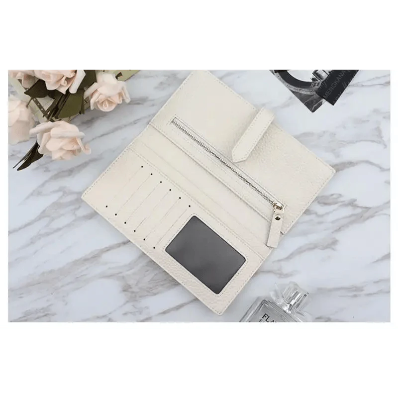 Genuine Leather Clutch Phone Bag Wallet
