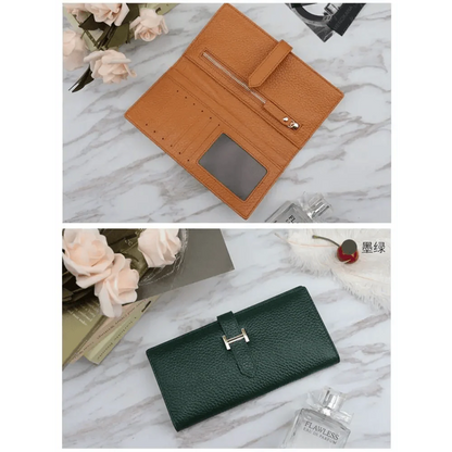 Genuine Leather Clutch Phone Bag Wallet