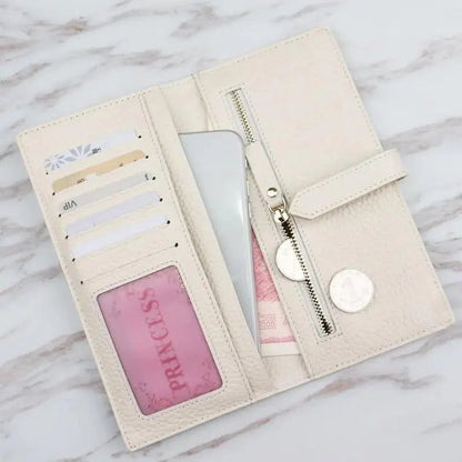 Genuine Leather Clutch Phone Bag Wallet