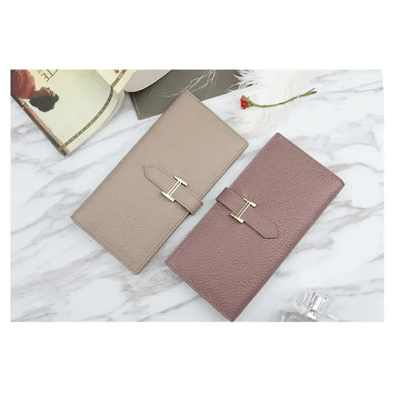 Genuine Leather Clutch Phone Bag Wallet