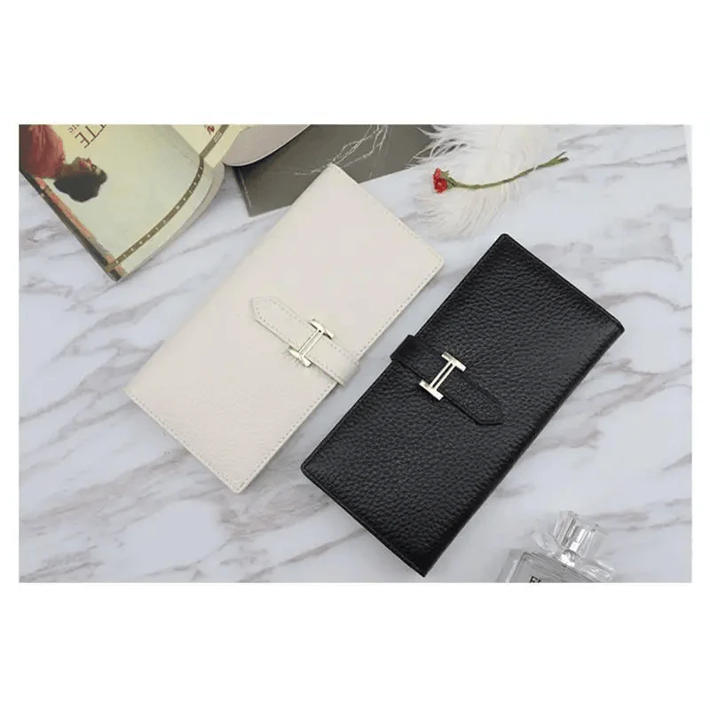 Genuine Leather Clutch Phone Bag Wallet