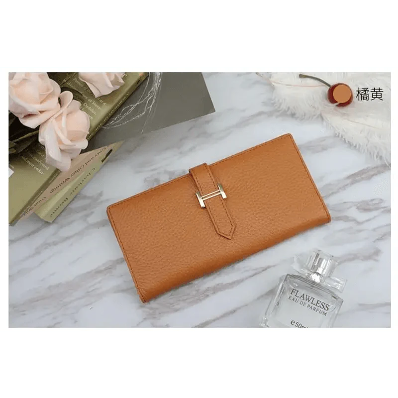 Genuine Leather Clutch Phone Bag Wallet