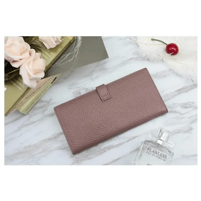 Genuine Leather Clutch Phone Bag Wallet