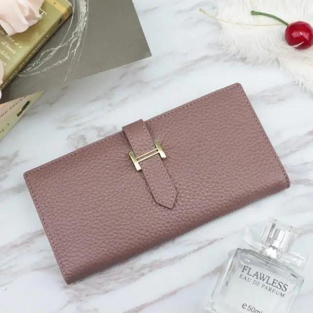 Genuine Leather Clutch Phone Bag Wallet