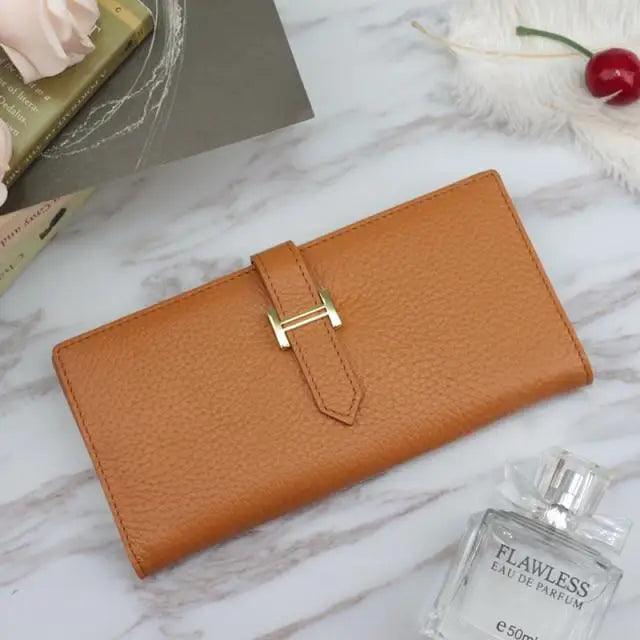 Genuine Leather Clutch Phone Bag Wallet